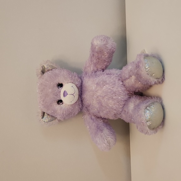 💜 Build-a-bear purple sparkle teddy bear - Picture 1 of 6